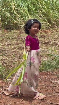 Thamarai - Pink and Sandal - SKA-2910